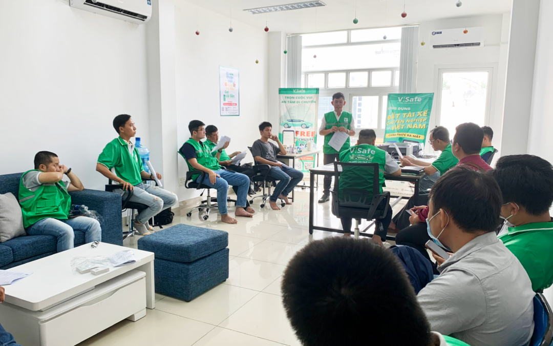 Cùng ViSafe điểm qua một vài hình ảnh của buổi kiểm tra và đào tạo tài xế ở Tp. Hồ Chí Minh ngày 21/10/2023 vừa qua