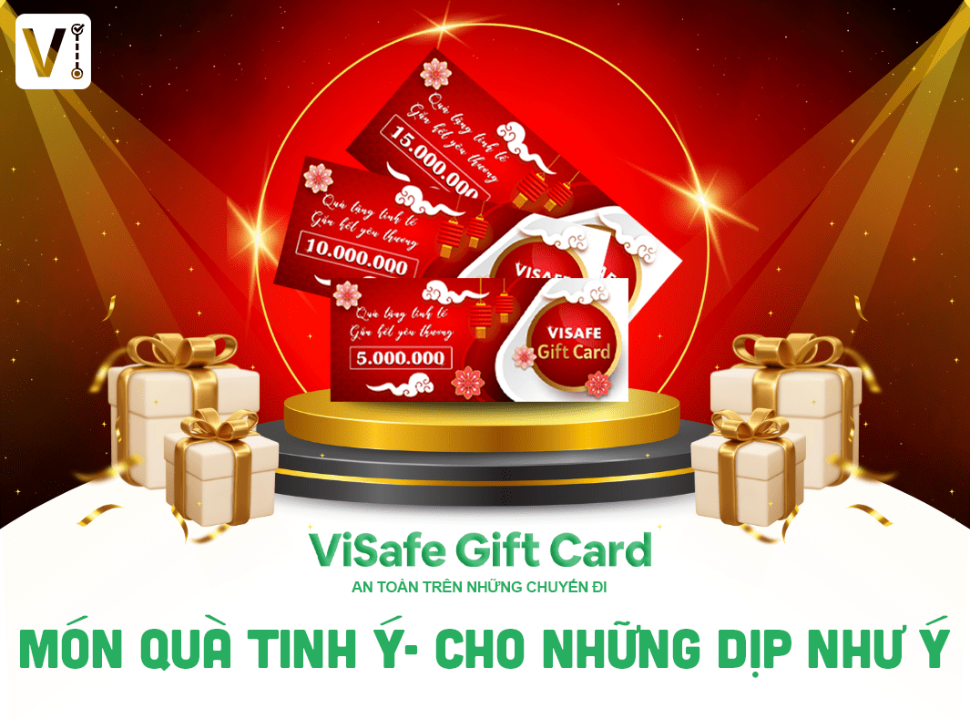 ViSafe Gift Card - Món quà tinh ý - Cho những dip như ý