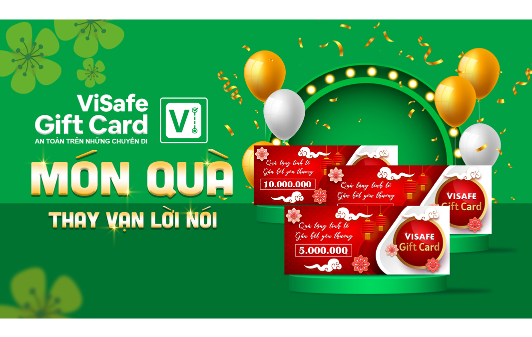 ViSafe Gift Card  – Món quà thay vạn lời nói