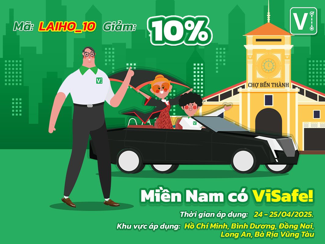 Miền Nam có ViSafe - Có lái, có vui, có… giảm giá