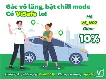 Gác vô lăng - Bật Chill Mode - Có ViSafe lo