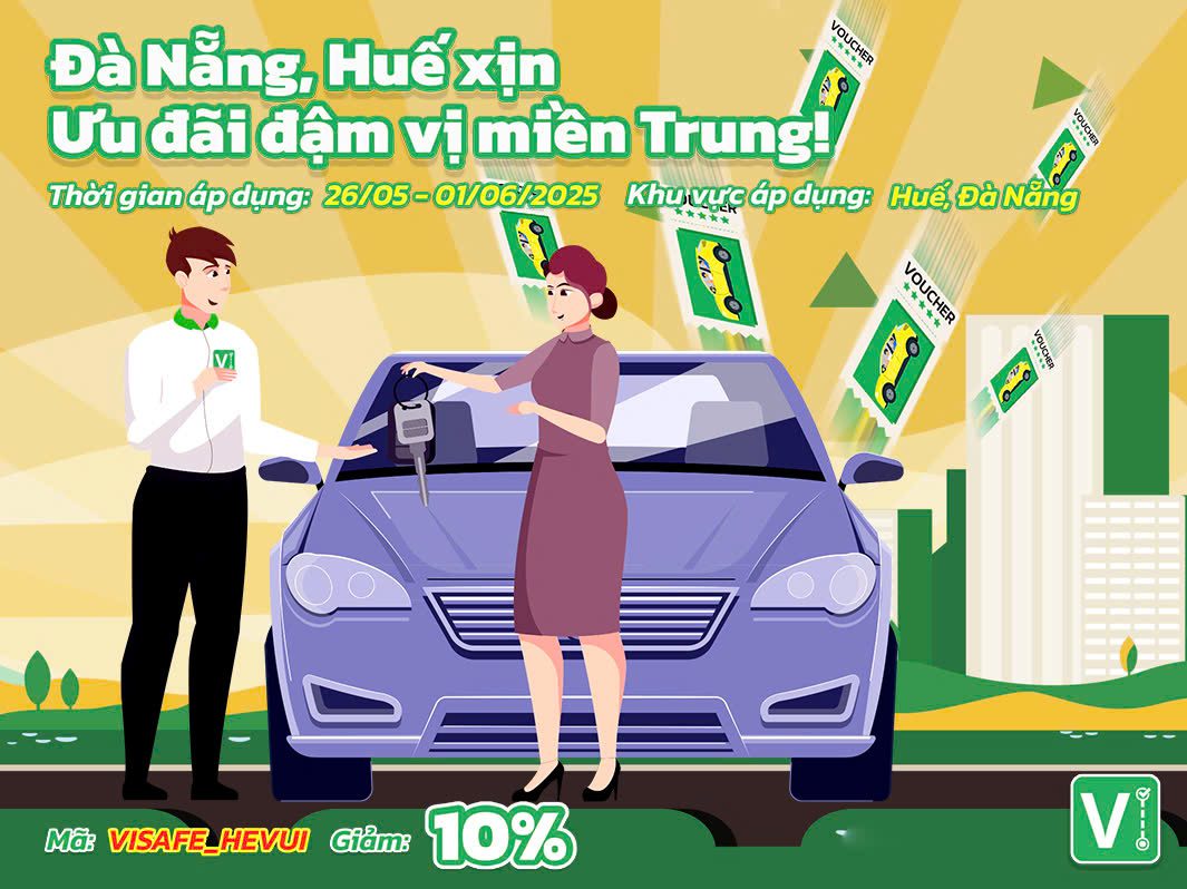 Hè vui rộn rã – ViSafe lái hộ, chẳng ngại đường xa!