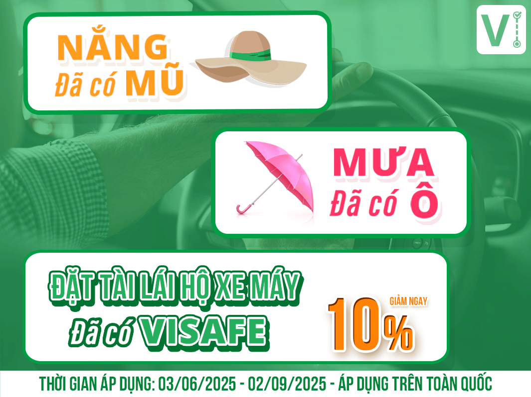 Lái hộ xe máy - Giá tốt! Trải nghiệm êm