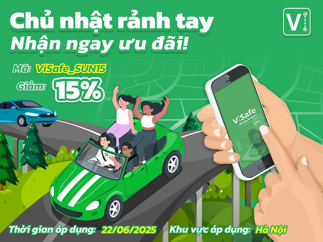 Chủ nhật rãnh tay - Nhận ngay ưu đãi