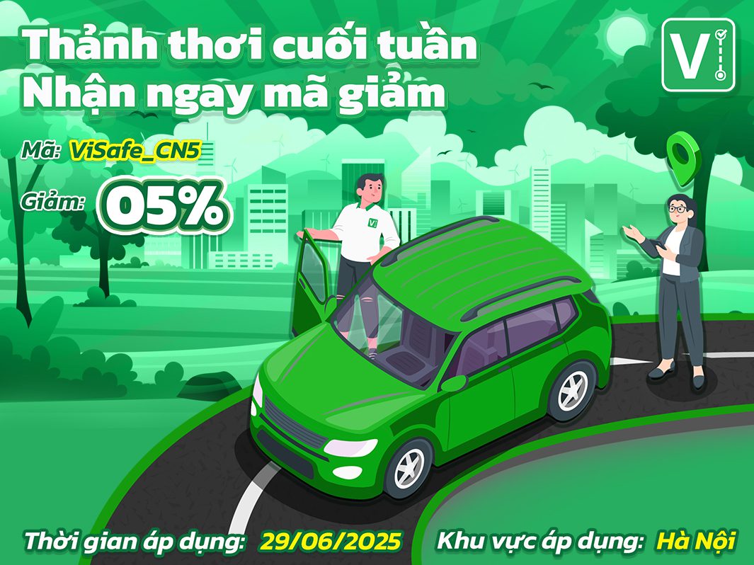 Cuối tuần là để nghỉ ngơi – di chuyển an toàn đã có ViSafe lo!