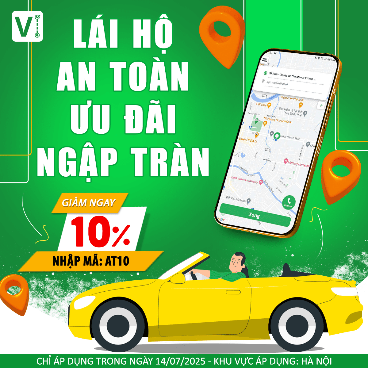 Lái Hộ An Toàn – Ưu Đãi Ngập Tràn Tại Hà Nội!