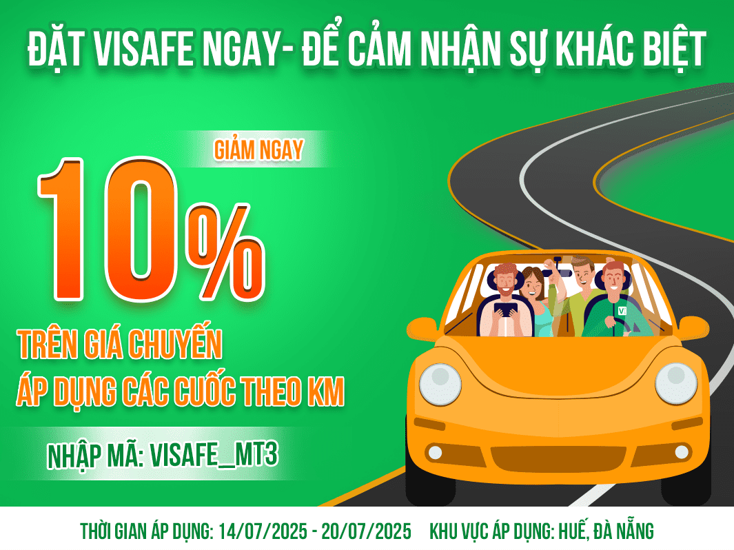 Ưu đãi đặc biệt dành riêng cho Huế & Đà Nẵng
