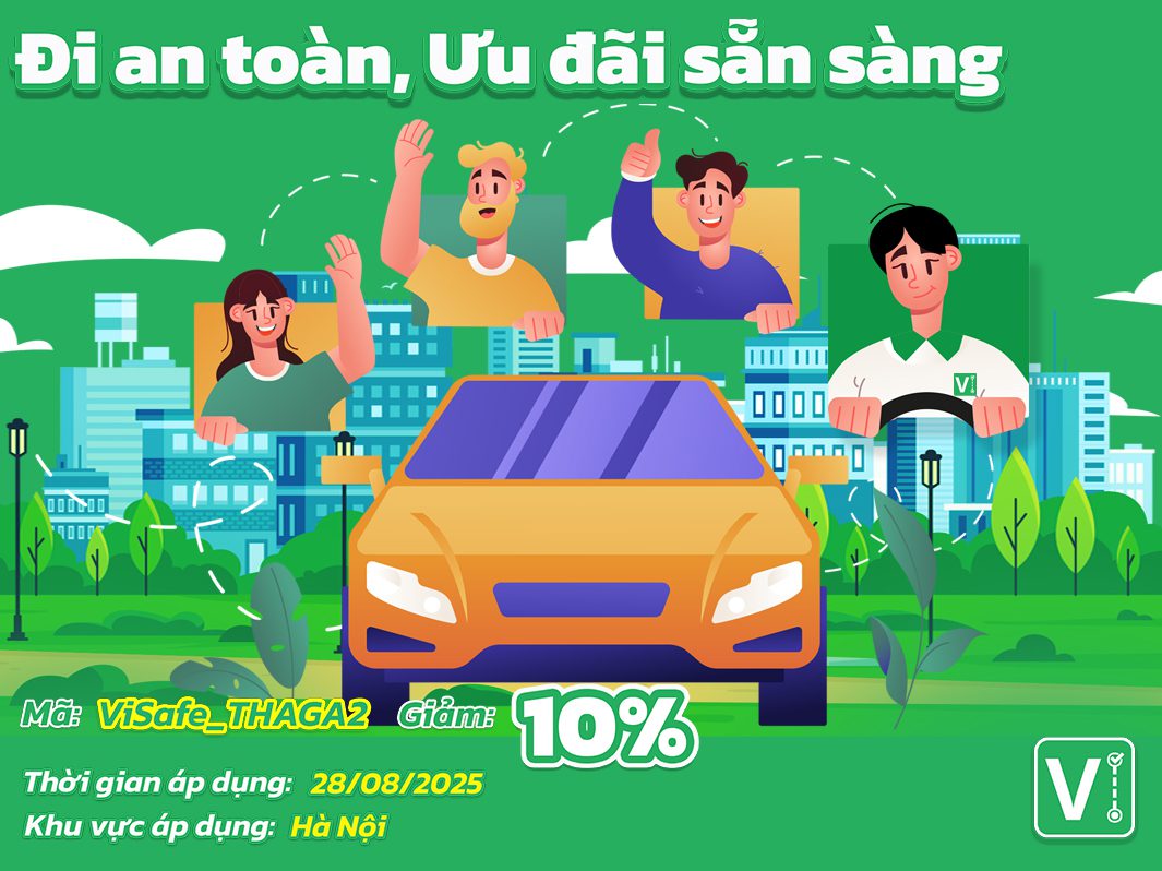 Đi an toàn - Ưu đãi sẵn sàng