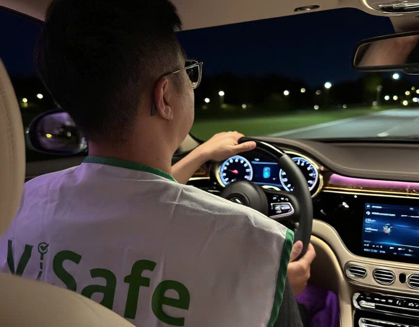 Lái xe hộ ban đêm có an toàn không? Những điều bạn cần biết