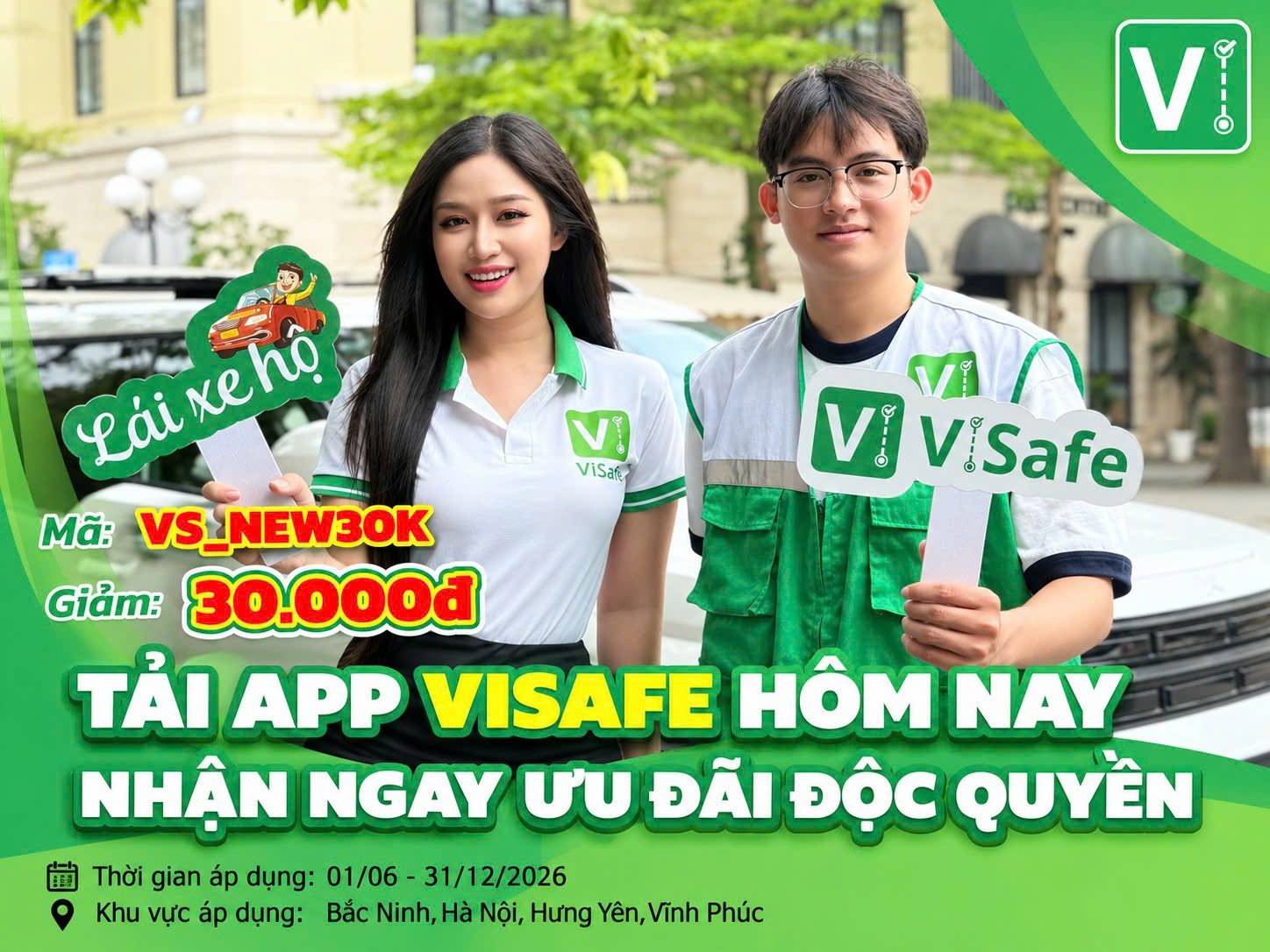Tải app ViSafe hôm nay - Nhận ngay ưu đãi độc quyền