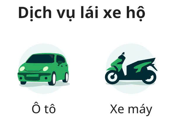 Chọn dịch vụ lái hộ