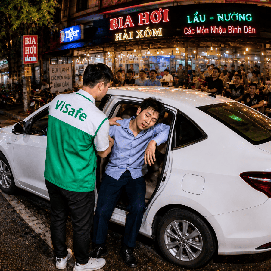 Gọi hotline đặt tài xế lái hộ