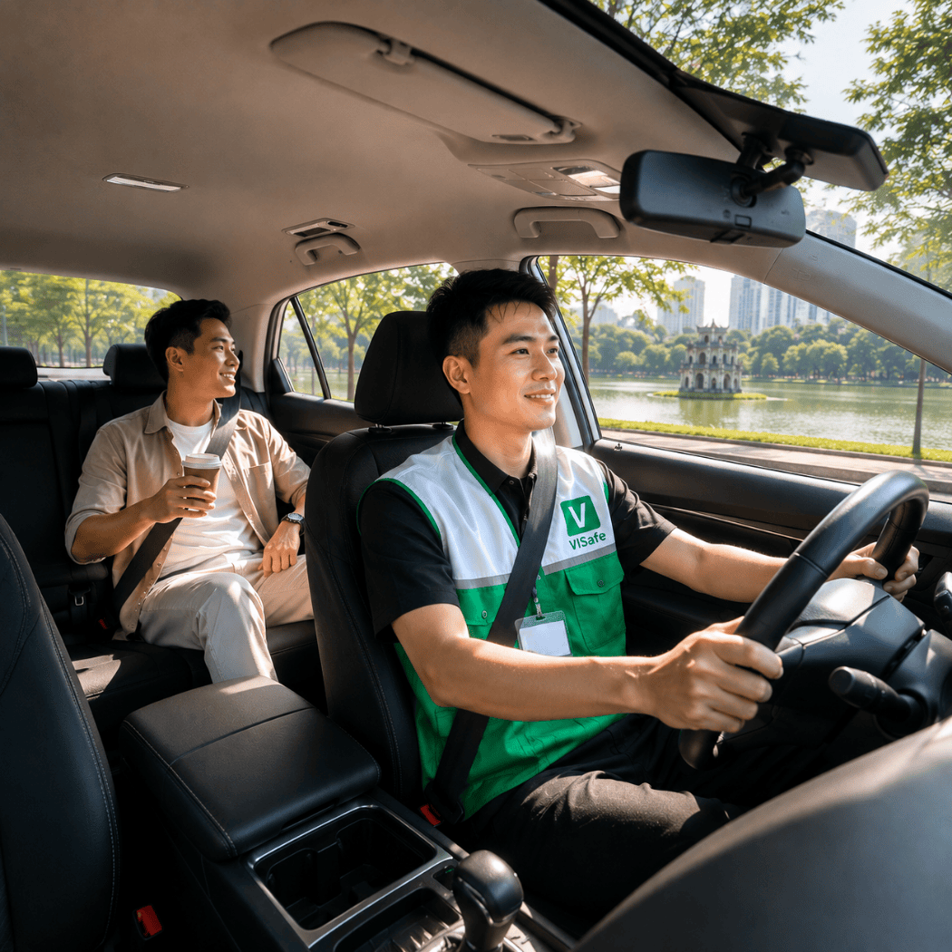 Thuê tài xế dễ dàng qua app