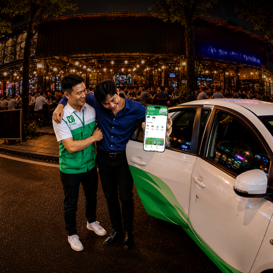 Thuê tài xế sau tiệc