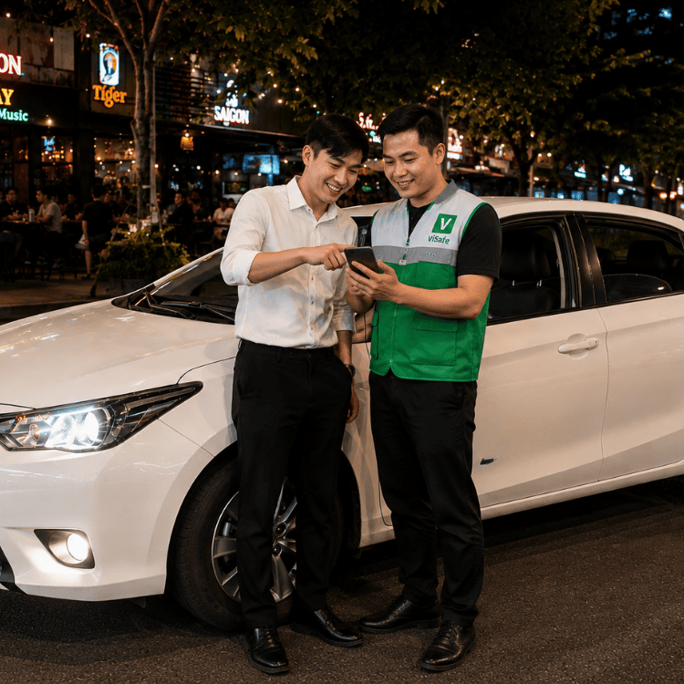 Đặt tài xế lái hộ qua ứng dụng